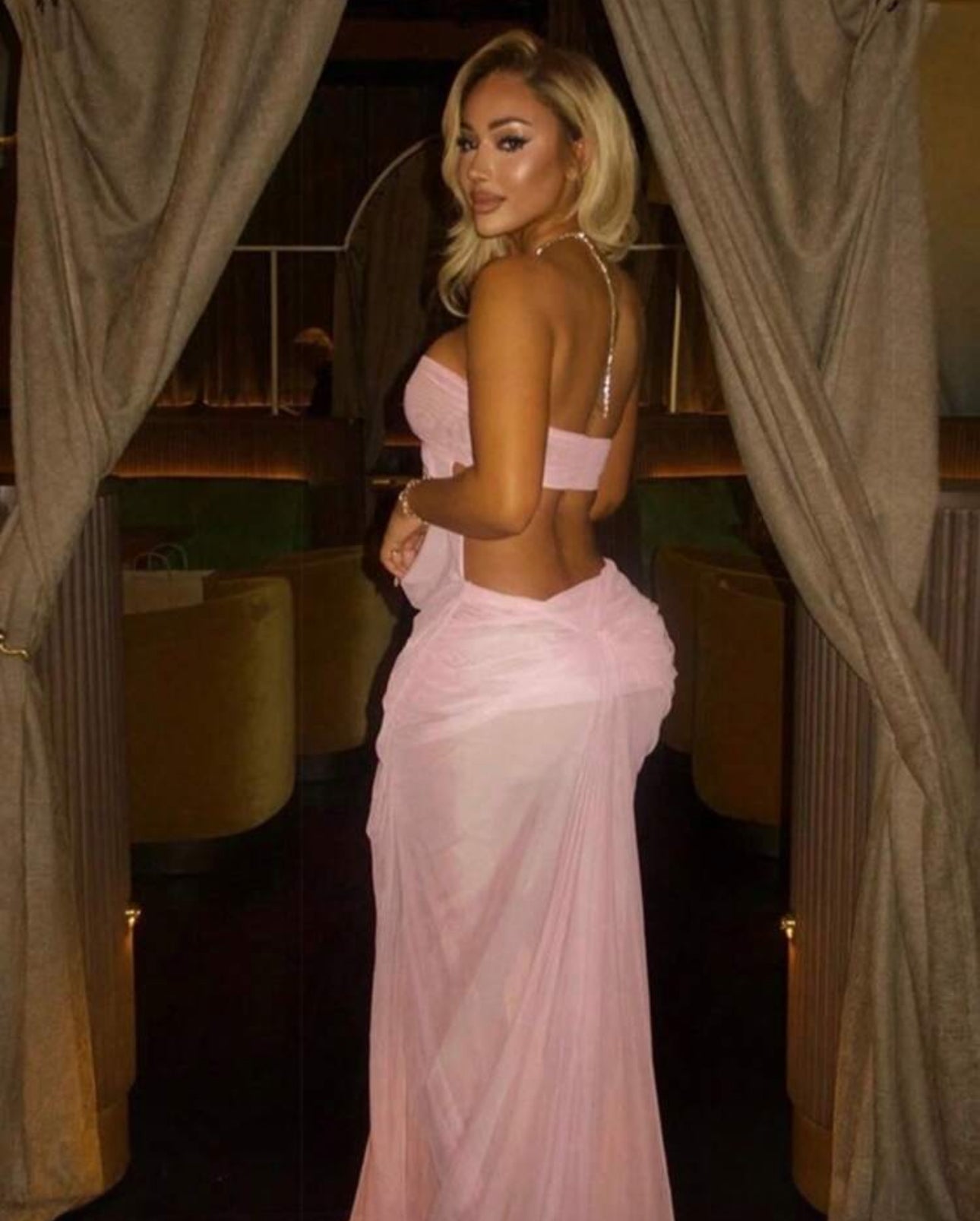 Prima Donna Blush Gown