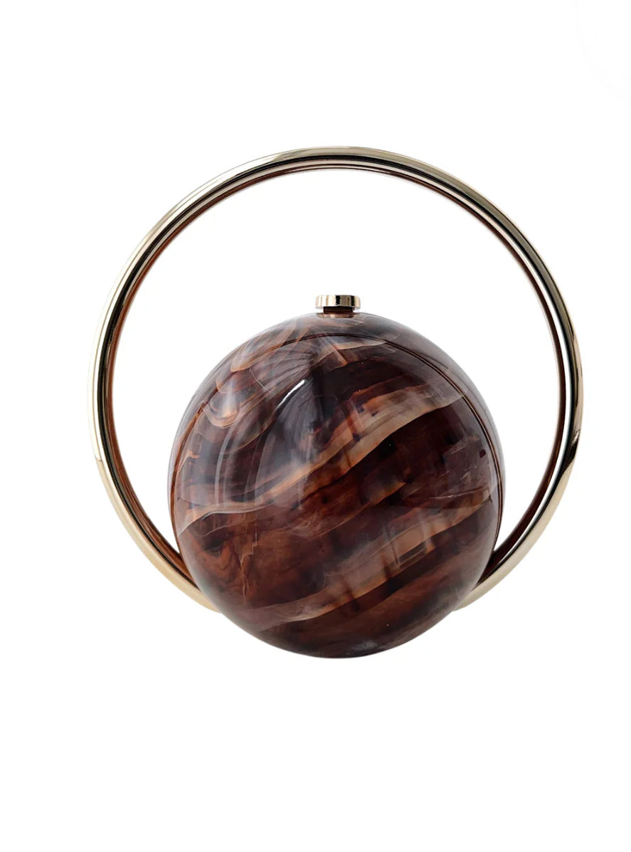 Egypt Circle Clutch