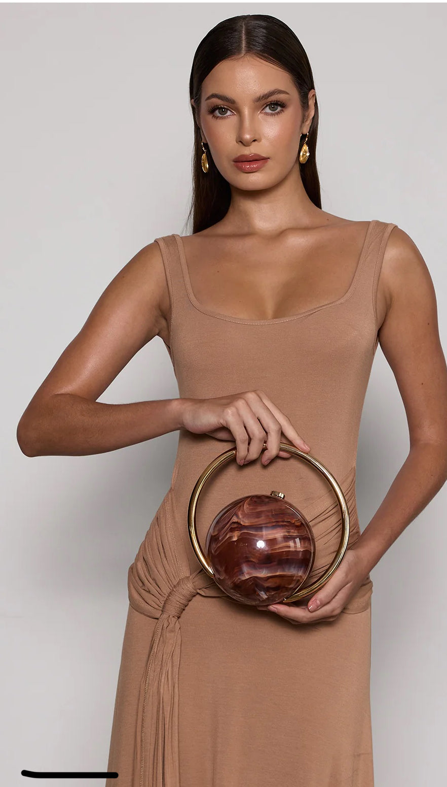 Egypt Circle Clutch